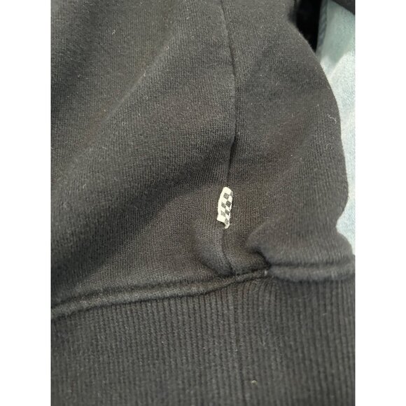 Vans Checkerboard Pullover Hoodie Black Classic Street Style Sweatshirt Active - Picture 7 of 8